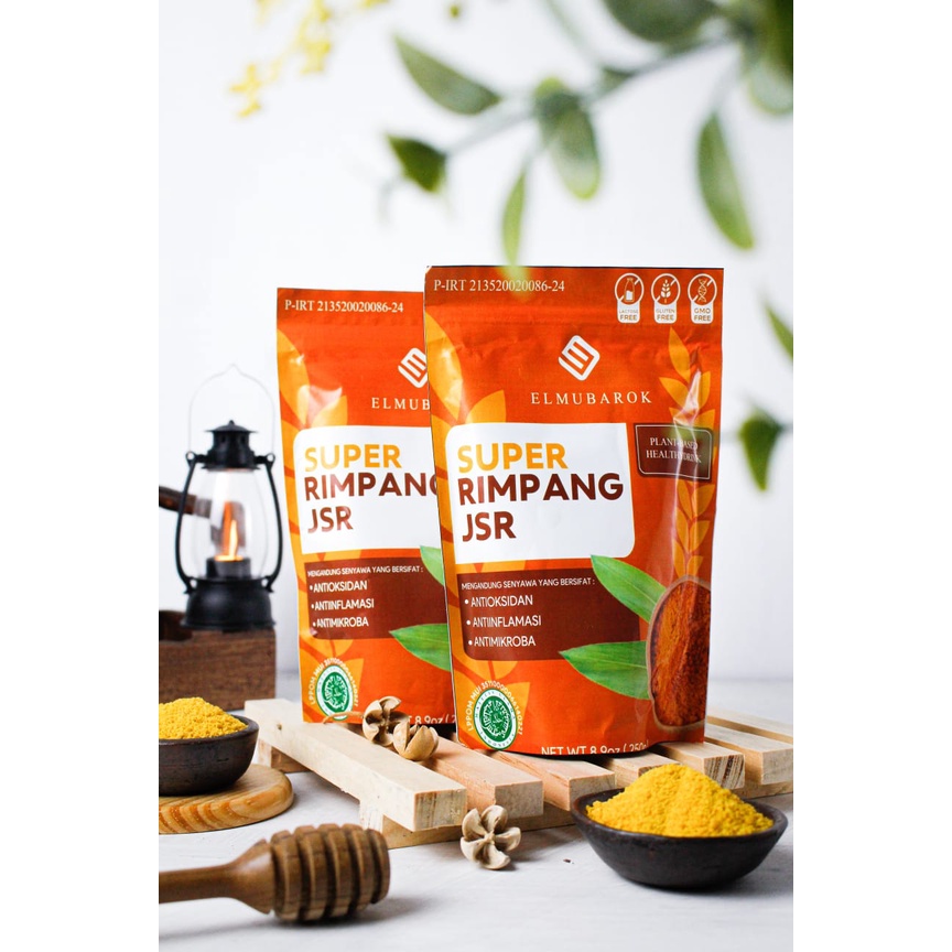 PAKET BUNDLING RIMPANG JSR EL MUBAROK OFFICIAL RAMUAN TRADISIONAL 250GR X 2Pouch