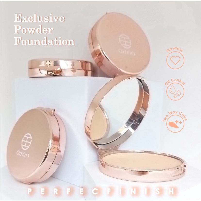 OIMIO EXCLUSIFE POWDER FOUNDATION PERFECT FINISH/ FOUNDATION OIMIO
