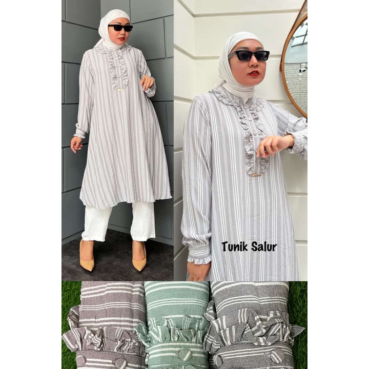 Winody  TUNIK CEWEK WINODY ORIGINAL BRAND KUALITAS IMPORT | ATASAN WANITA TUNIK SALUR BY WINODY