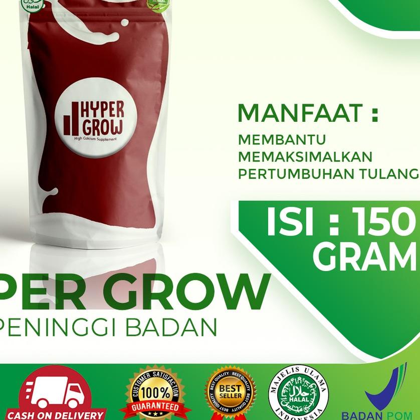 

Discount[KF7]-HYPER GROW SUSU – Peninggi Badan Terlaris / susu penambah tinggi badan / penambah tinggi badan cepat