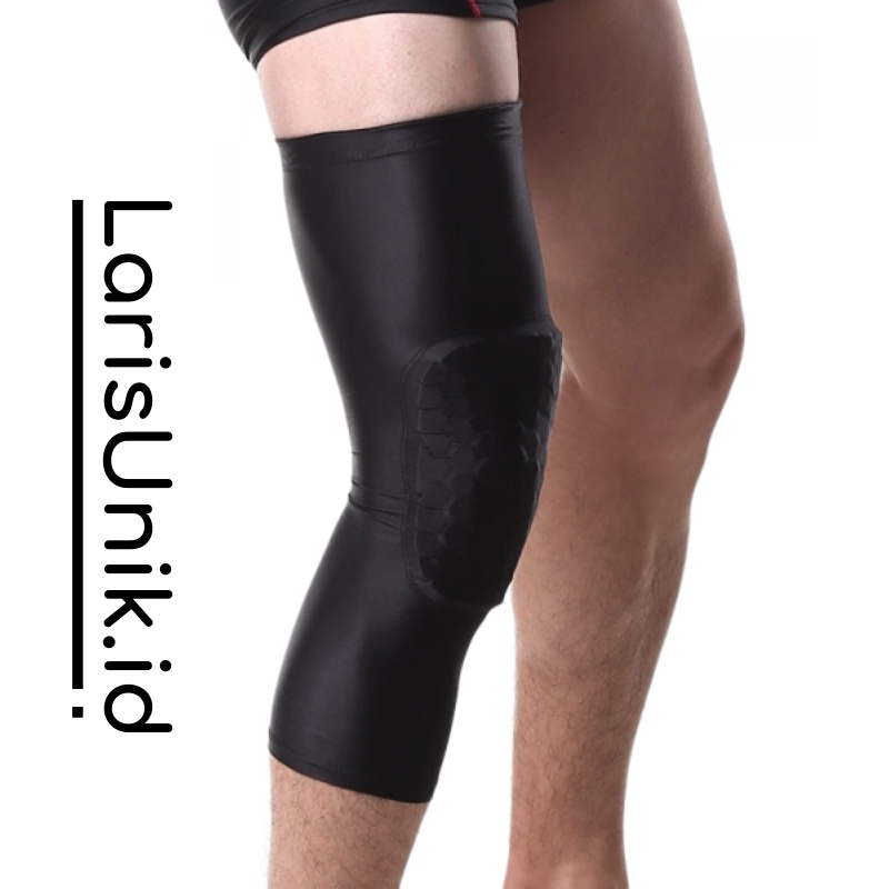 Pelindung Lutut Olahraga Deker Pelindung Lutut Anti Cedera Olahraga Basket Futsal Knee Guard Leg Sleeve