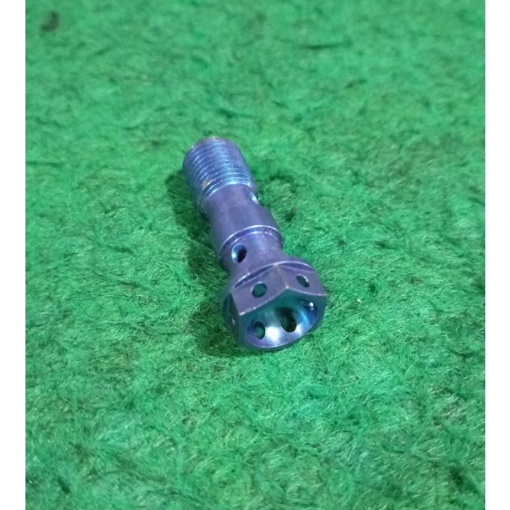 Baut spacer titanium drat halus