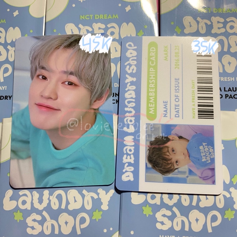 PC MD Laundry NCT DREAM ( Mark id, Chenle concept )