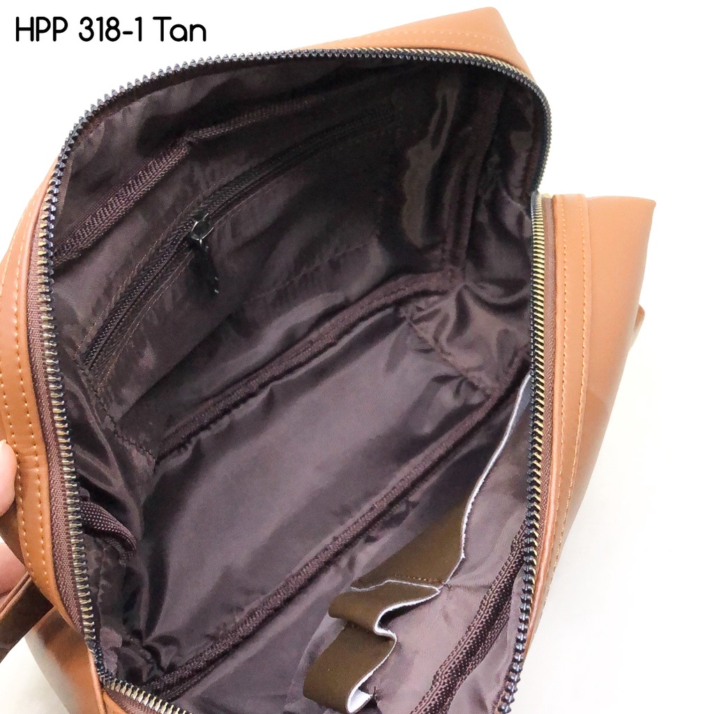 tas cowok hush puppies 318-1 premium tas pria tas murah tas import tas fashion