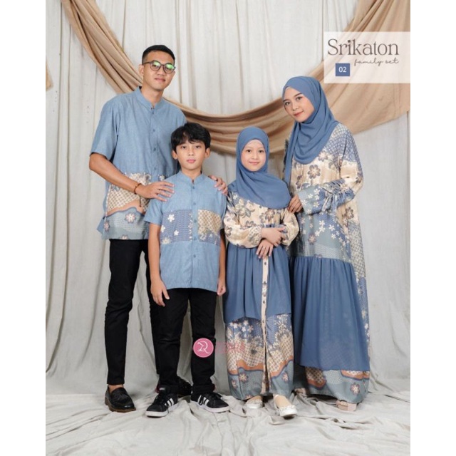 SRIKATON FAMILY SET 02 BY ZIZARA | Sarimbit Lebaran |