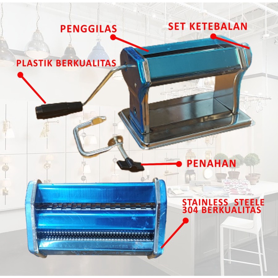 PASTA MAKER/ GILINGAN MIE/ MOLEN/ AMPIA PM-150 ATLAS YUNDAI