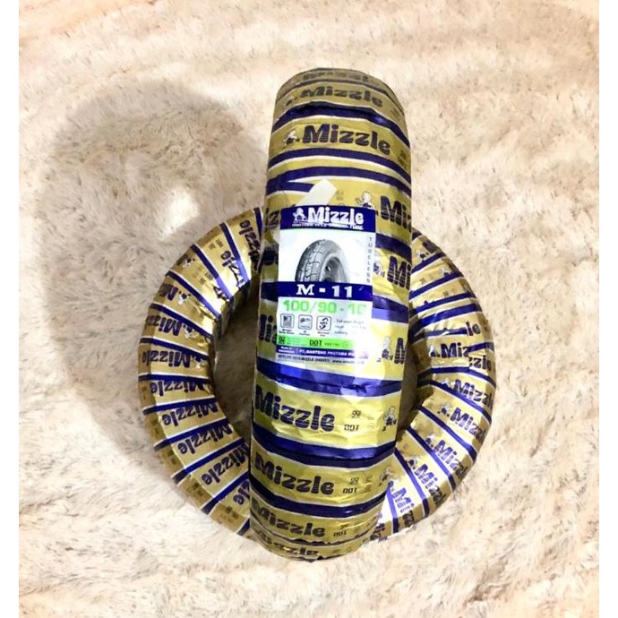 Ban Vespa Mizzle M-11 100/90 Ring 10 Tubeless