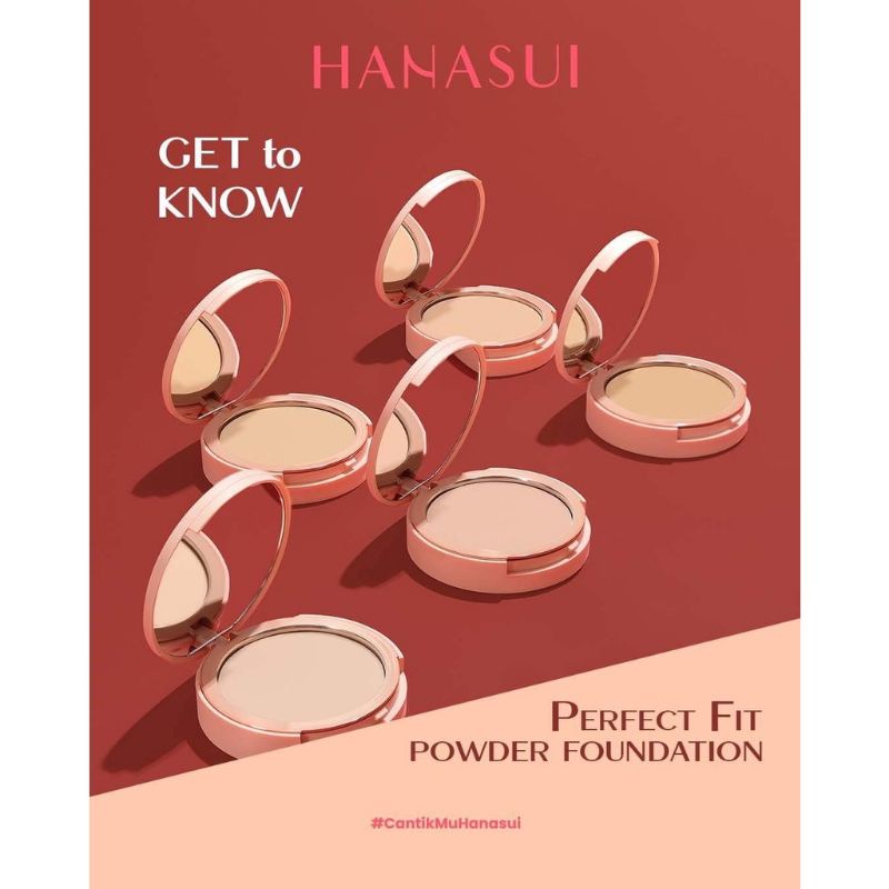 Hanasui Perfect Fit Powder Foundation