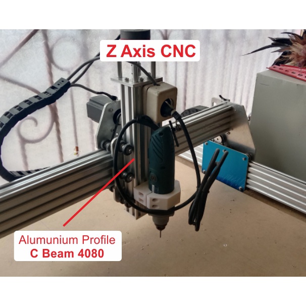 [HAEBOT] Aluminium Profile C- Beam 4080 40x80 AP4080 Alumunium 3 meter Profil Frame CNC Extrusion Mini Kerangka Mekanik Series 40mm x 80mm 3D Printer