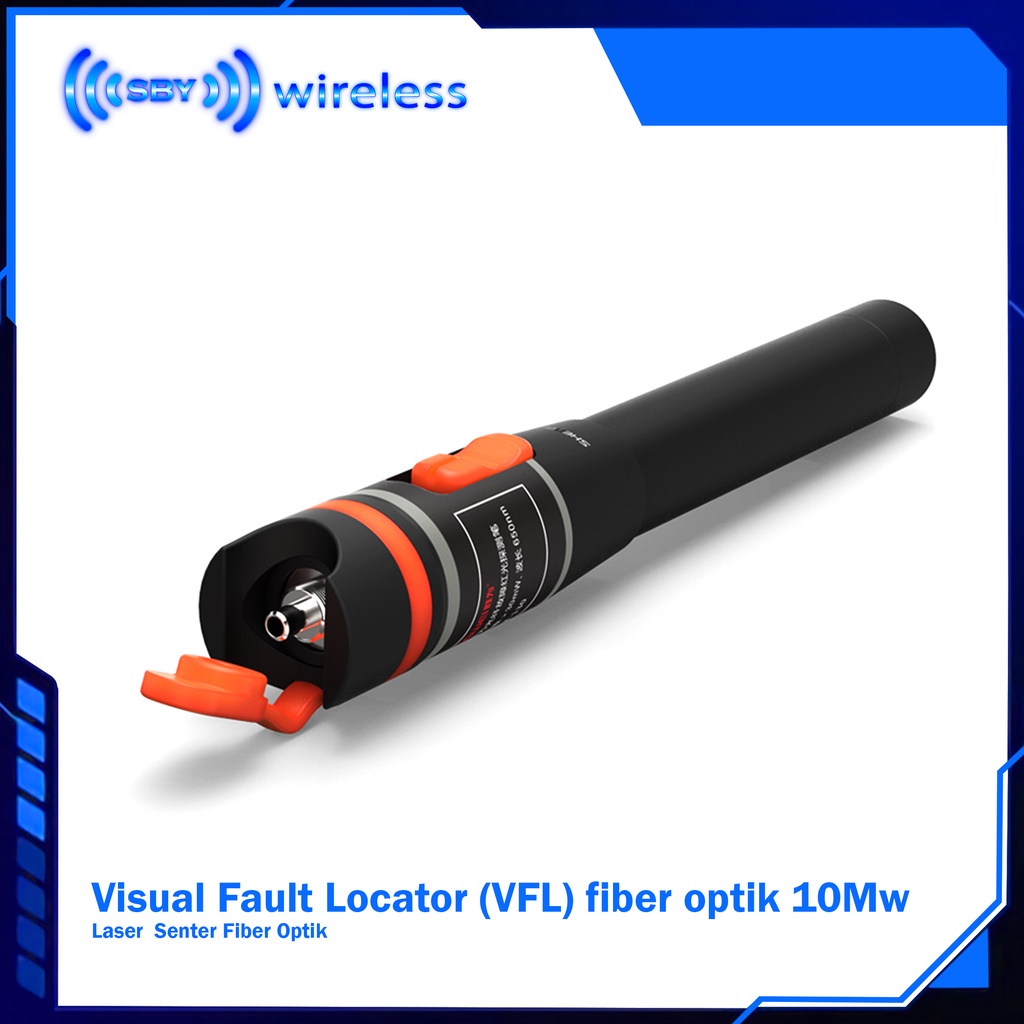 Visual Fault Locator (VFL) fiber optik 10Mw - Laser / Senter Fiber Optik