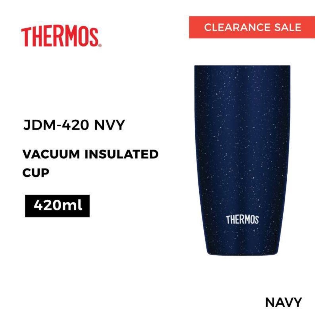 Thermos Vacuum Insulated Tumbler - Navy 420ml