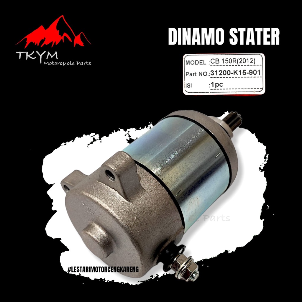 DINAMO STARTER STATER ASSY CB150R OLD CBR 150R LOKAL K15 ORI TAKAYAMA