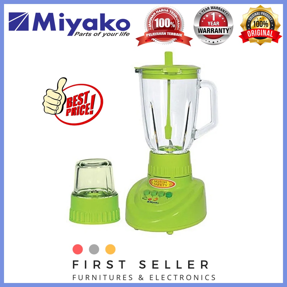 MIYAKO BLENDER BL-151 GF / BL-151GF (KACA / 1 LITER) GARANSI RESMI
