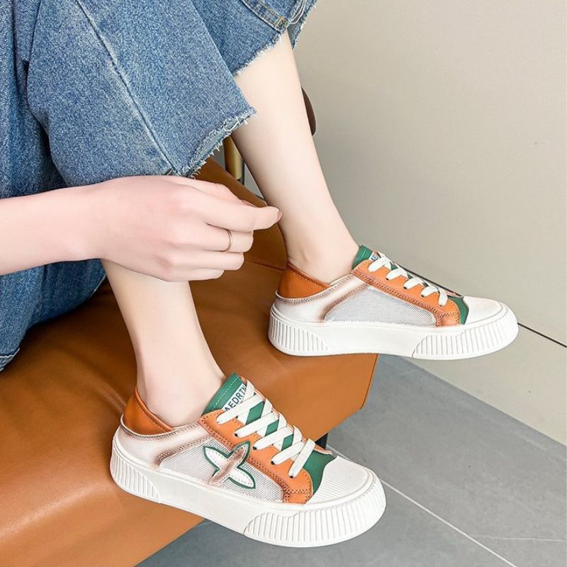 [BISA COD] 10800 Sepatu Wanita Import STR Sneaker