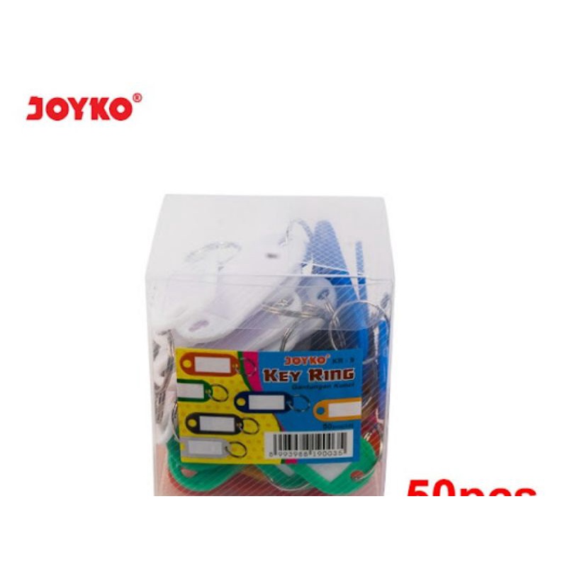 Gantungan Kuci Keyring / Label Kunci Joyco KR -9 ,warni- warni