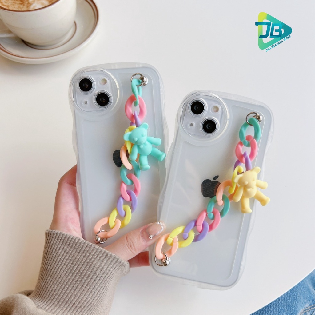 GC01 SOFTCASE GELOMBANG WAVE CLEAR RANTAI FOR VIVO Y02 Y11 Y12 Y15 Y17 Y15S Y01 Y16 Y02S Y20 Y12S Y20I Y21 Y21S Y33S Y22 Y22S Y30 Y50 Y35 Y53 Y71 Y75 T1 Y81 Y81C Y91 Y93 Y95 Y91C Y1S V20 V5 Y65 Y66 Y67 V25 V25E T1 PRO S15E JB6956