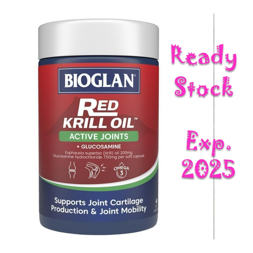 Bioglan Red Krill Oil Active Joint 60 Kapsul