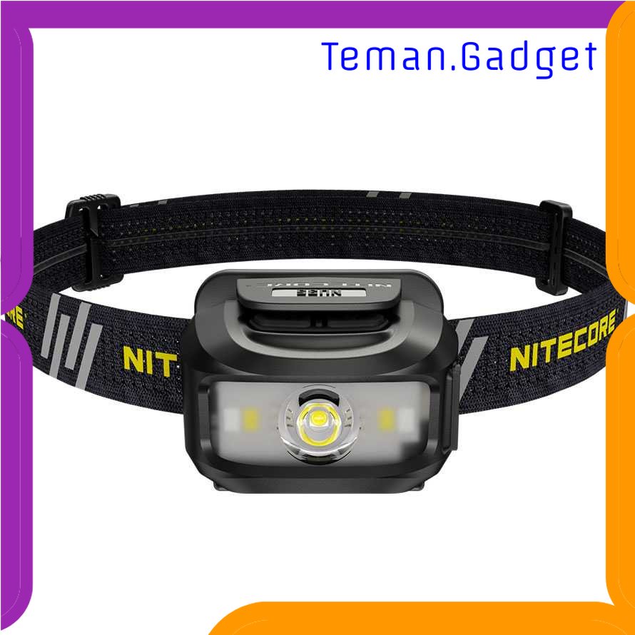 TG-SNT NITECORE Senter Kepala Headlamp Rechargeable  XP-G3 S3 460 Lm - NU35