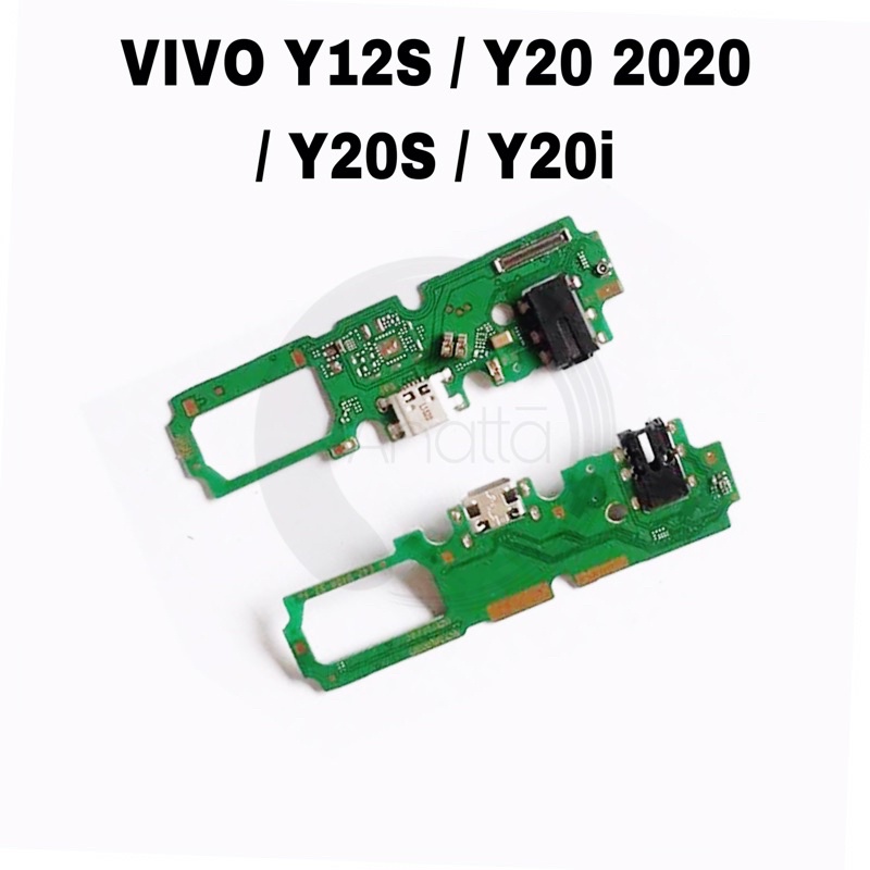FLEXIBLE KONEKTOR VIVO Y12S / Y20 2020 / Y20S / Y20i CAS CHARGER HF MIC / FLEX CONNECTOR CON CHARGER PLUG IN BOARD PAPAN