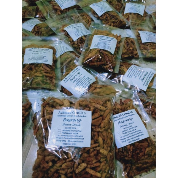 

1KG 57.000 ] BASRENG PEDAS DAUN JERUK MEDAN VIRAL ACHMAD