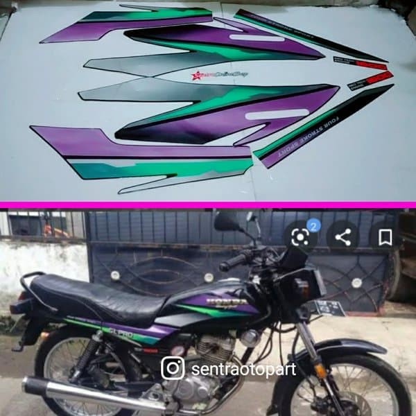 TERLARIS | READY striping list stiker motor gl pro neotech 1997 unggu