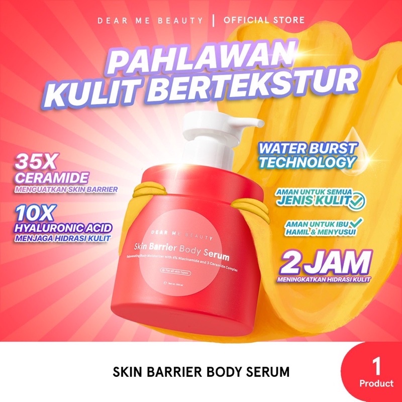 DEAR ME BEAUTY Skin Barrier Body Serum | 300 ml