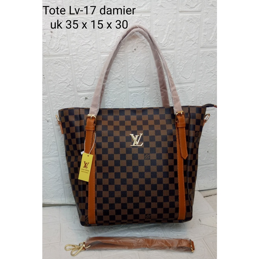 TOTE LV DINIS tas wanita signature premium material