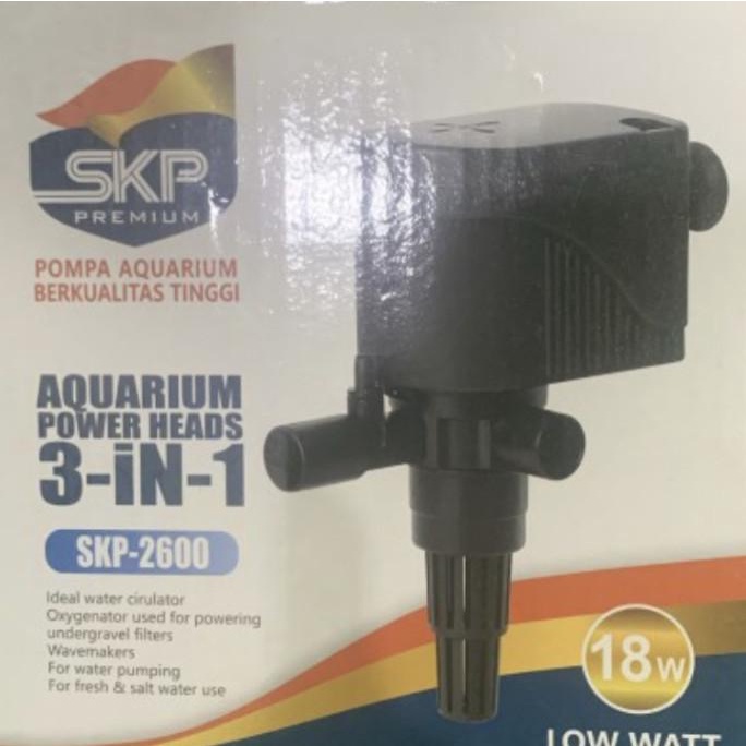 Sale Pompa Celup Aquarium Power Head Skp 2600 Low Watt 3 In 1 Termurah