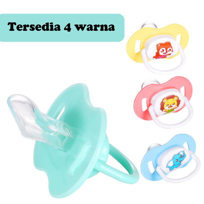 UNIKID EMPENG DOT BAYI SILICON DOT BAYI DATAR GEPENG KOMPENG BAYI FOOD GRADE SOOTHER BABY PACIFIER