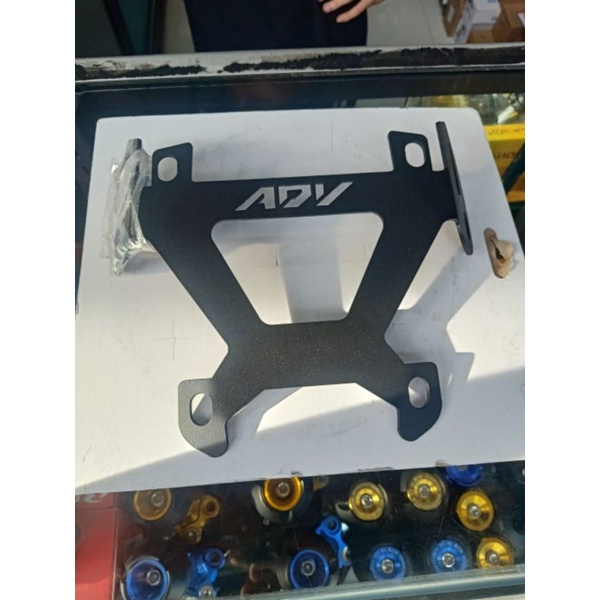 Breket Dudukan Spion ADV 150  model SERPO ADV 150 Pakai Spion R25 BREKET SERPO WINDSHIELD HONDA ADV 