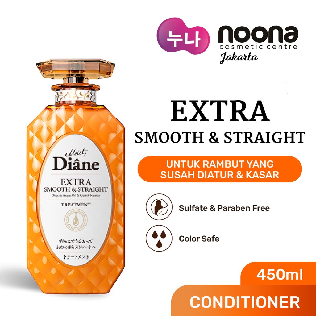 MOIST DIANE SMOOTH &amp; STRAIGHT TREATMENT 450ML -NJ