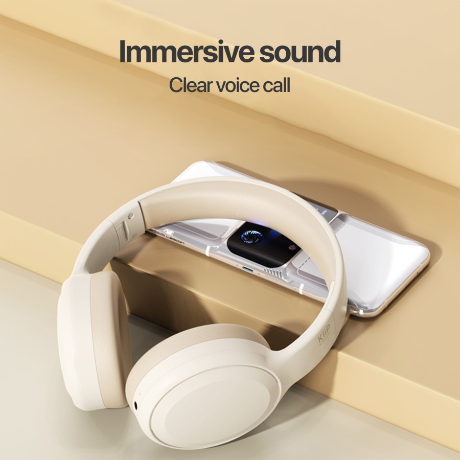 KIIP Wireless TH30 Headphone Bluetooth - Game Mode with Low Latency
