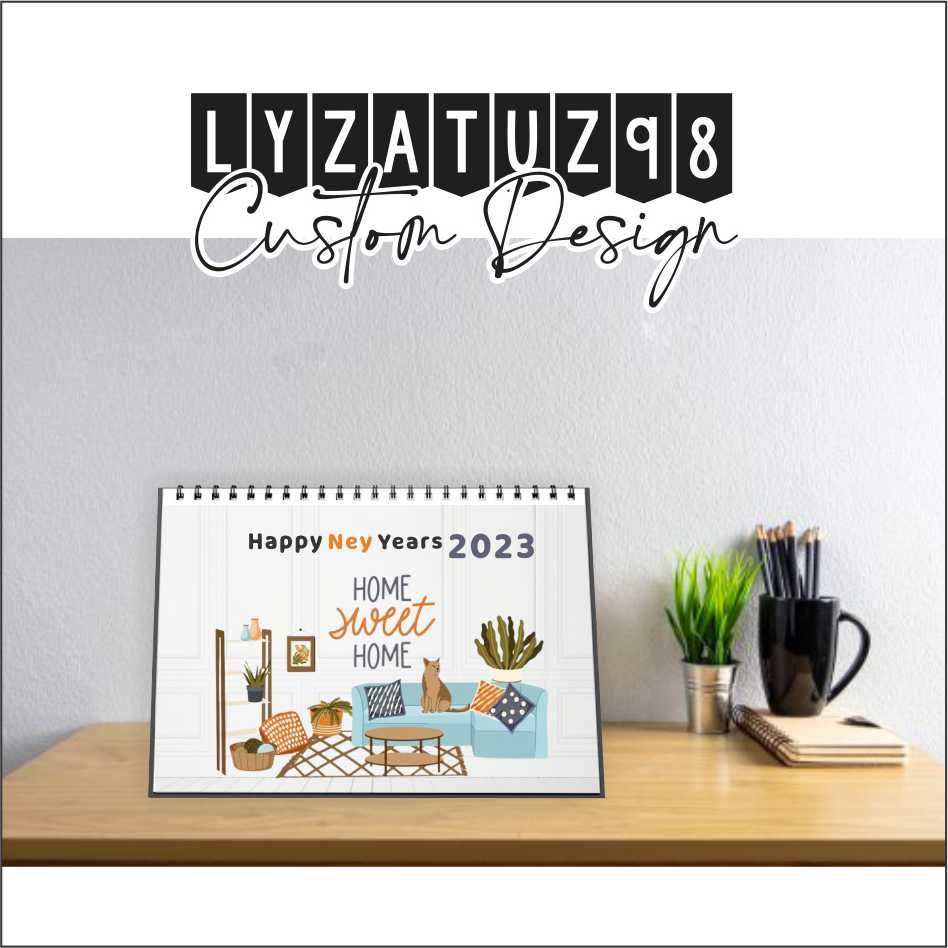 

KALENDER AESTHETIC 2023 / KALENDER DUDUK / KALENDER MEJA