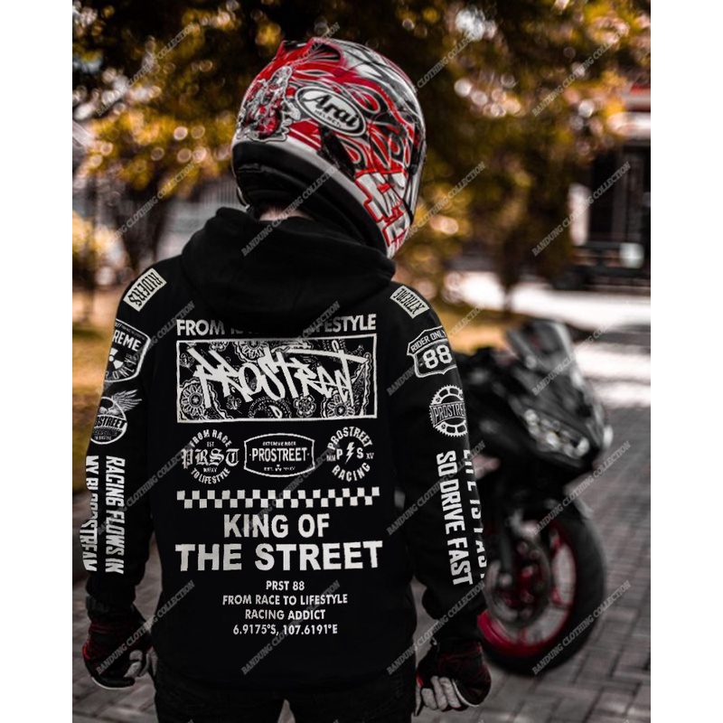 COD HOODIE PRIA PROSTREET ORIGINAL INSIDE V3 KING OF THE STREET BLACK NEW / HOODIE SUNMORI MOTOR PROSTREET INSIDE / JAKER PROSTREET SWEATER SWITER PROSTREET RACING RIDERS / JAKET SUNMORI PRIA