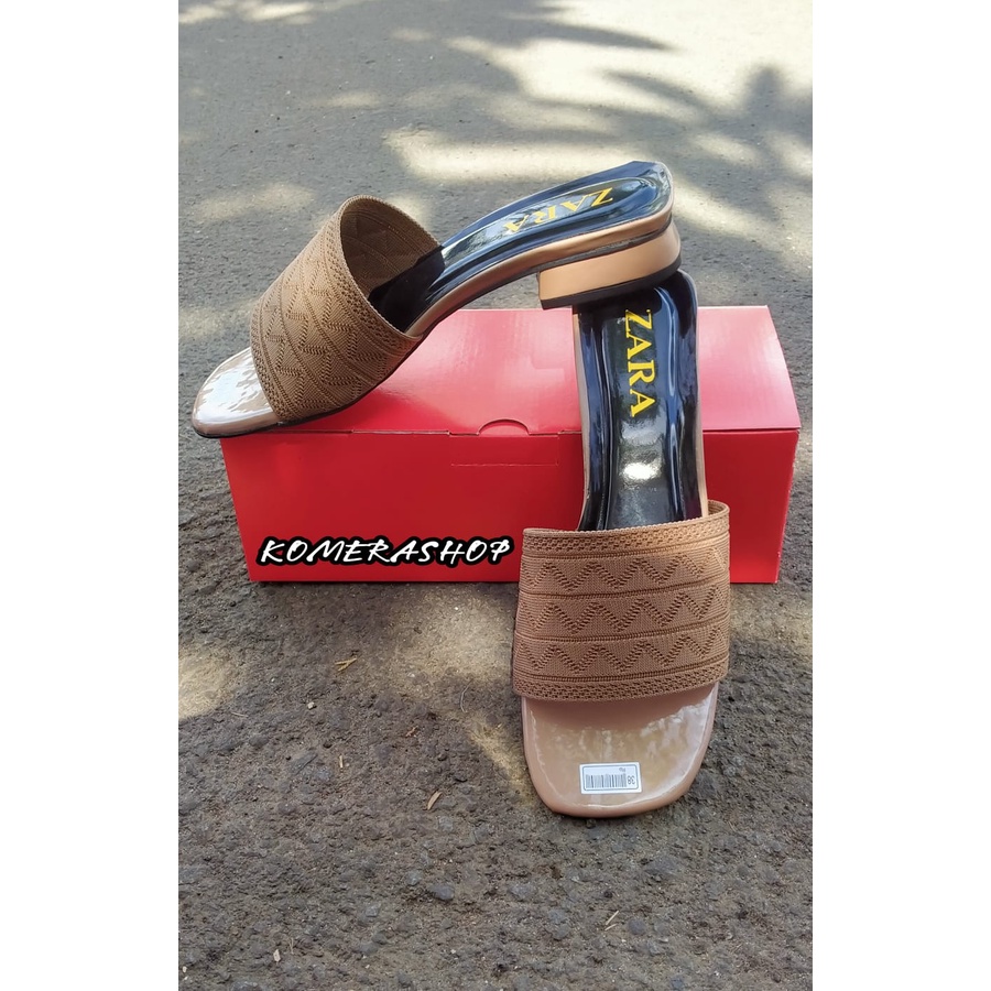 FLAT ZARRA KOKOP MODEL TRIBALL TERBARU / SANDAL WANITA TERBARU