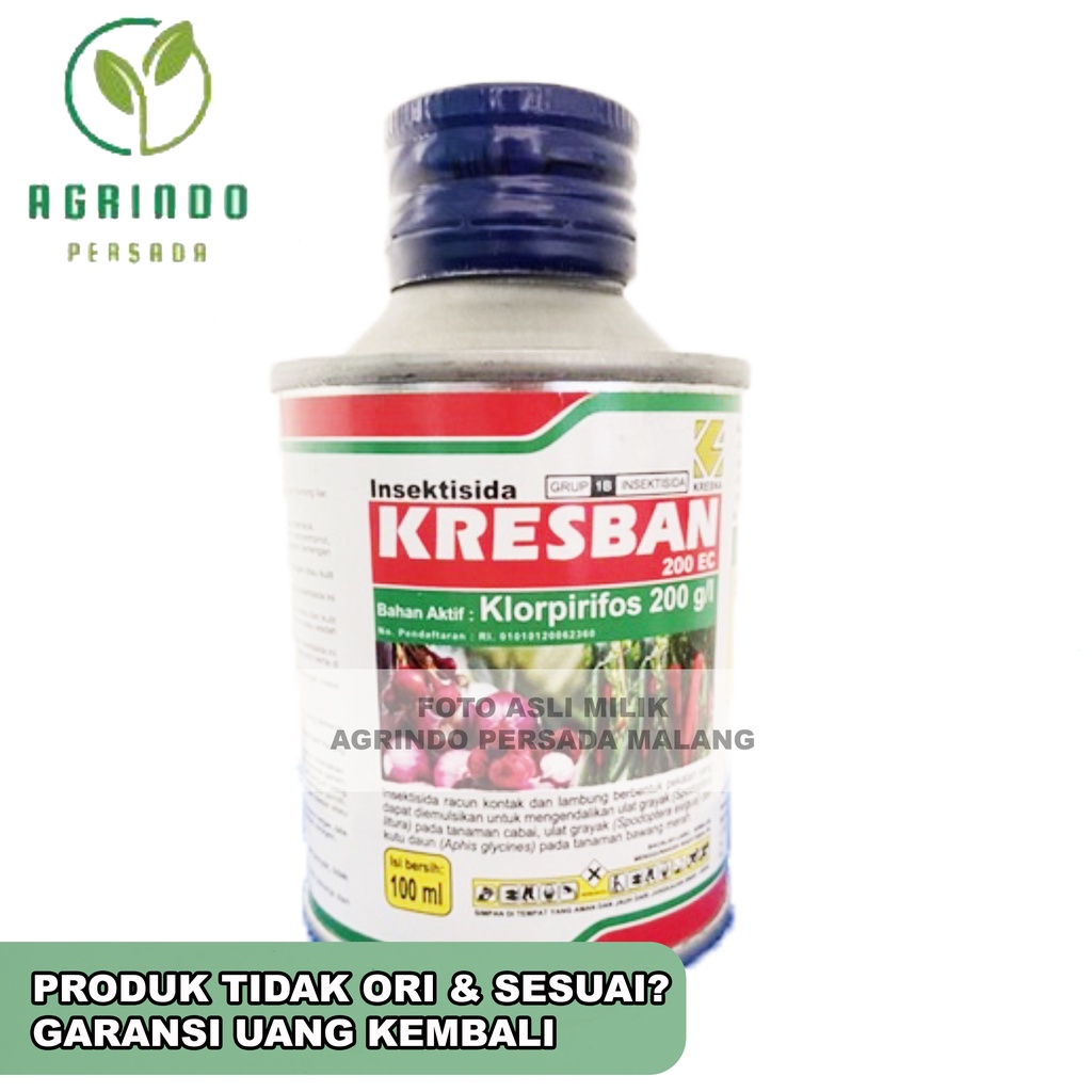 Insektisida Kresban 200EC 100ml Sejenis Dursban 100ml | Kresban 100ml