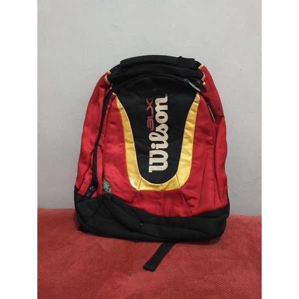 tas tenis tennis wilson blx/ tas ransel wilson original