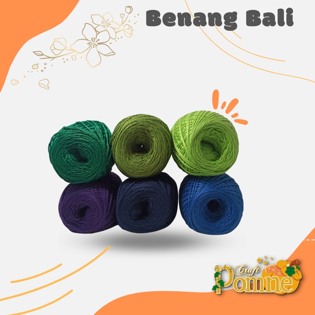 Benang Rajut Katun Bali NEW