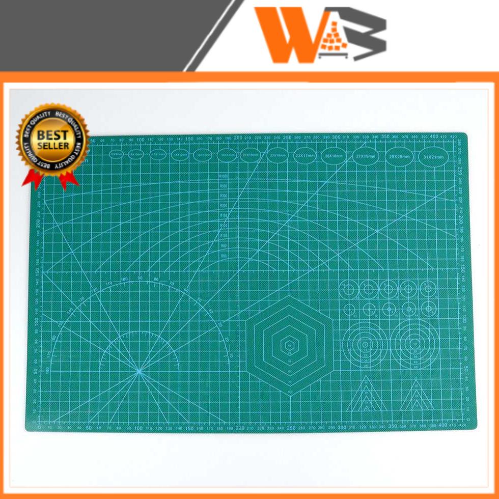 

Alas Potong Kertas Cutting Mat Serba Guna Work Cutting Mat Pad A3 45 x 30cm