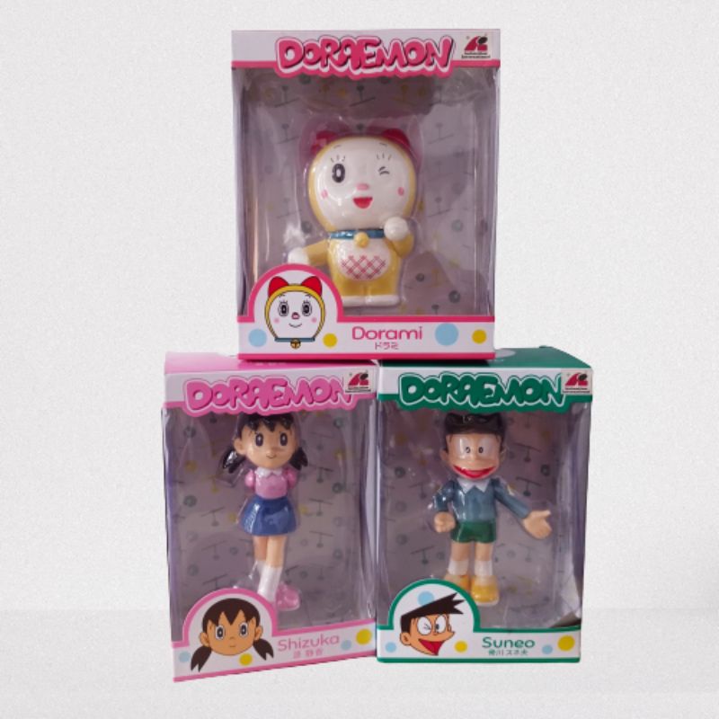 Action Figure Doraemon Karakter Suneo Shizuka Dorami / Koleksi Figure Doraemon
