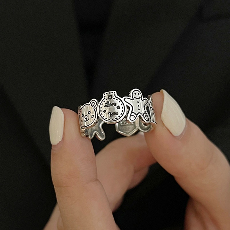 Cincin Lucu Karakter Kartun Korea Lucu Ring Adjustable