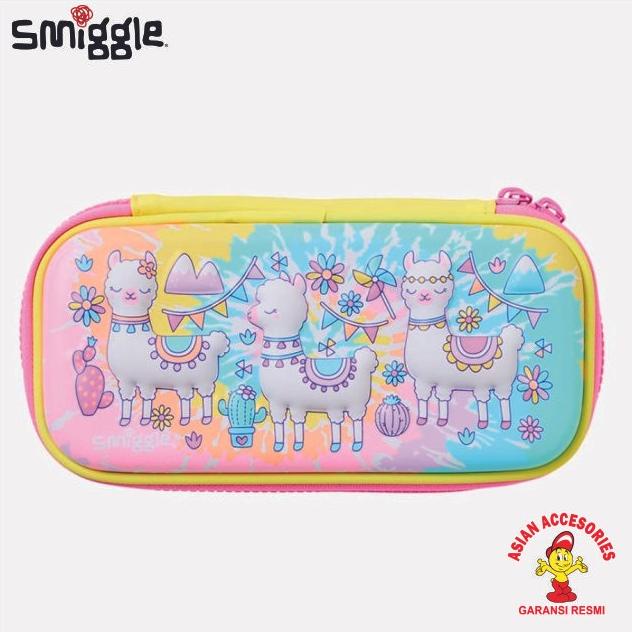 

SALE COD !!! SMIGGLE PENCIL CASE HTOP SML BEING PACKING AMAN UH654OIK