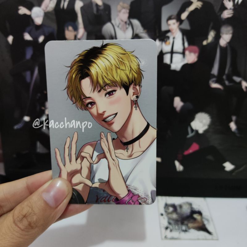 Photocard Oh Chanwoo Manhwa BJ Alex PC Bias Ahn Jiwon DG Nam DongGyun MD Kim MyungDae BL Boys Love K