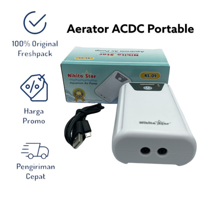 Aerator 2 Lubang Acdc Ac Dc Nikita Q9