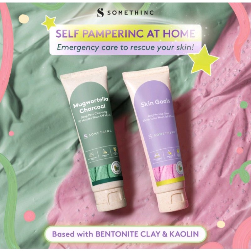 SOMETHINC MUGWORTELLA CHARCOAL DEEP PORE CLEANSING BRIGHTENING GLOW