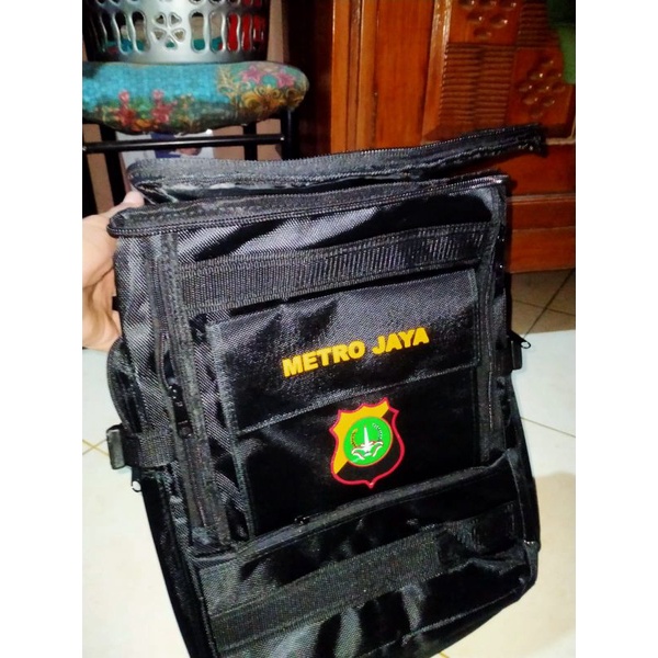 TAS RANSEL BKO HITAM POLRI BRIMOB SABHARA JATAH POLDA METRO