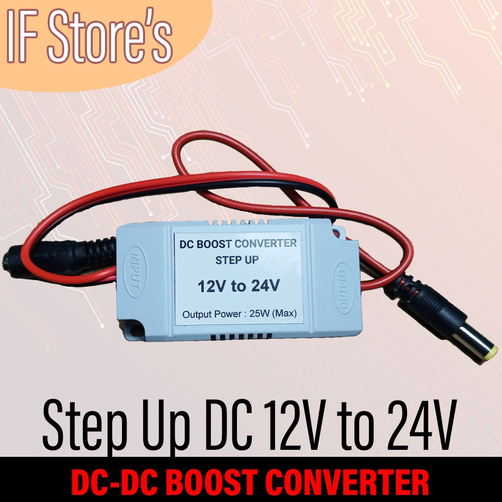 Jual DC STEP UP 12V TO 24V BOOST CONVERTER | Shopee Indonesia