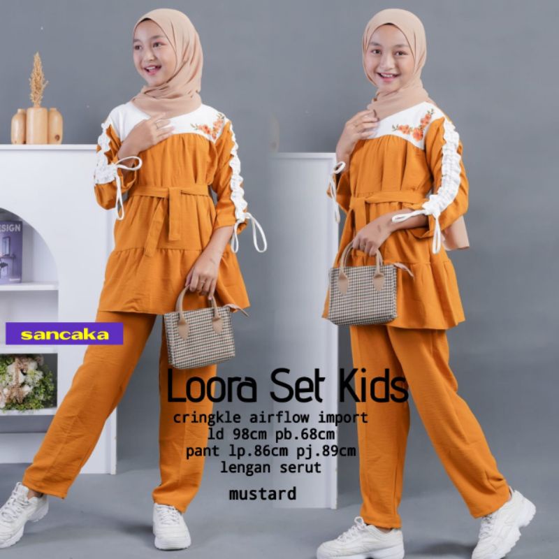 loora set kids ori sancaka