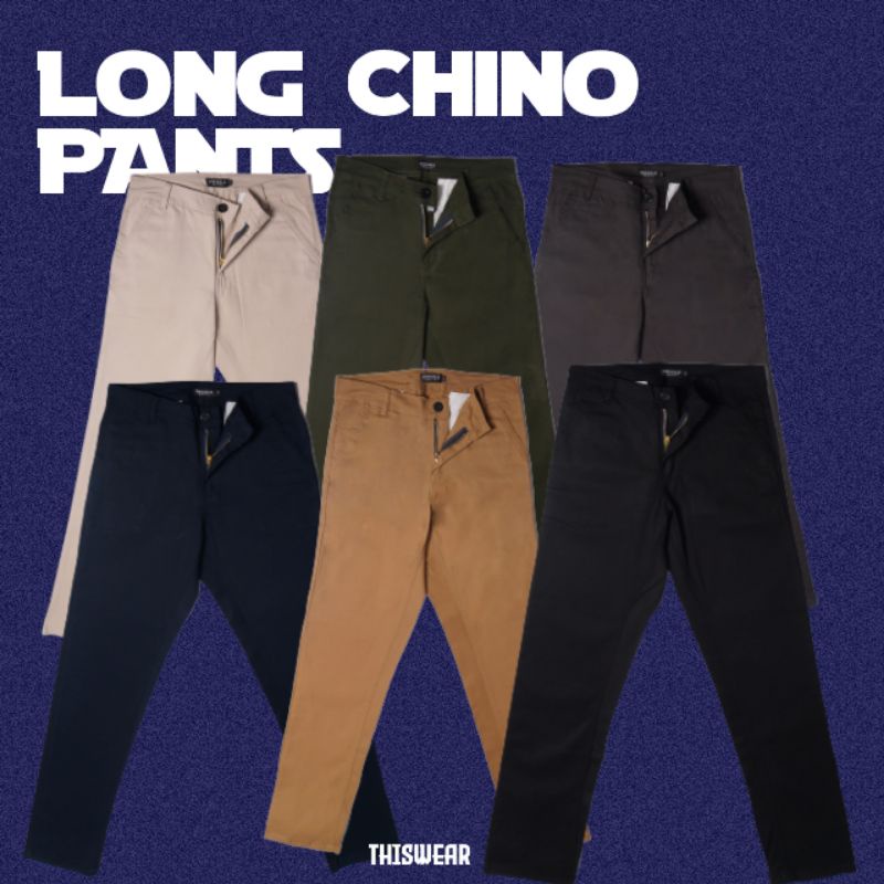 Celana Chino Panjang Pria | Long Chino Pants