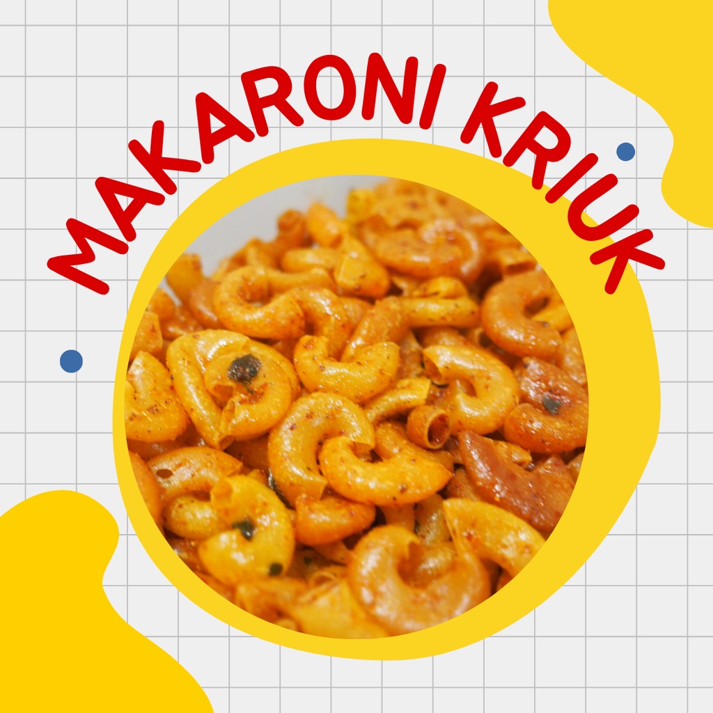 

Cemilan Makaroni Kriuk Pedas Daun Jeruk 100gr 200gr Makanan Ringan